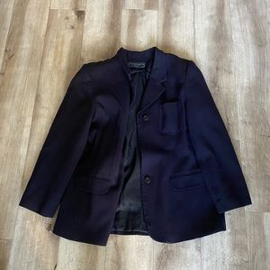 Navy blue blazer